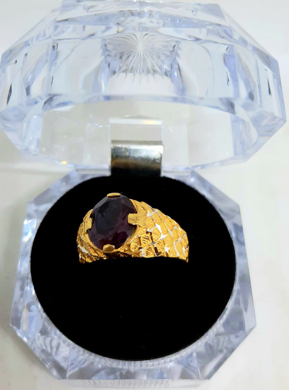 Gold Gent Ring